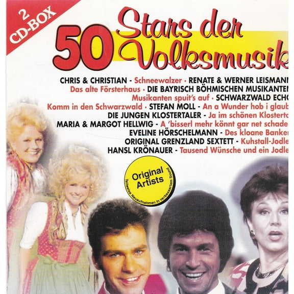 Diverse (Volksmusik) 50 Stars der Volksmusik (CD)
