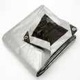 Grizzly Tarps 8 x 10 Feet Silver Heavy Duty Multi Purpose Waterproof