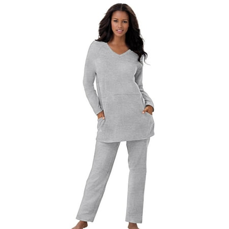 

Dreams & Co. Women s Plus Size 2-Piece Lounge Set Pajamas