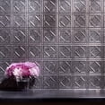 thumbnail image 2 of FASÄDE Traditional Style 4 Decorative Vinyl Backsplash 15 sq ft Kit in Galvanized Steel, 2 of 6