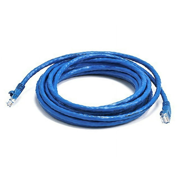 Monoprice Cat6 24AWG UTP Ethernet Network Patch Cable 14ft Blue