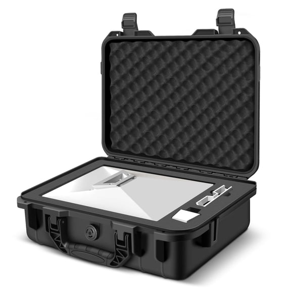TNP for Starlink Mini Case Travel - IP67 Waterproof Hard Carry Case for Starlink Mini Satellite Dish & Accessories - Shockproof Portable Protective Storage Box for Outdoor, Indoor & Camping (Black)