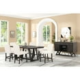 thumbnail image 2 of New Classic Furniture High Line Wood Dining Chair in White (Set of 2), 2 of 8