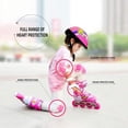 thumbnail image 3 of JUNWELL Protective Gear Set Knee Pads Elbow Pads Wrist Guards 3 In 1 Safety Pads Set For Kids 6 Pcs Protective Gear, 3 of 4