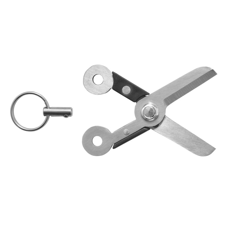 AnySharp | Bundle | Sharpener + Mini Scissors, Essentials, Silver, Size: Large