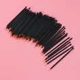 thumbnail image 4 of EeaseCA 100pcs Disposable Eyeliner Brushes Beauty Makeup Tools Wand Applicator (Golden), 4 of 8