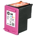 thumbnail image 4 of HP 64 Tri-color Original Ink Cartridge, ~165 pages, N9J89AN#140, 4 of 7
