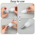 thumbnail image 4 of 6 Pcs Large Plastic Piping Bag Couplers 1.42 Inch Base Cake Decorating Icing Nozzle Adapters, 4 of 7