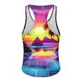 thumbnail image 3 of Tops de Verano Casuales sin Mangas de los Hombres Impresos con Correa Delgada Y sin Espalda, Deporte Regular Cuello Redondo sin Mangas, 3 of 4
