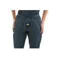 thumbnail image 5 of Fubu Women's Slim Fit High Waisted Belted Jogger Scrub Pant Medical Nursing Uniform, 5 of 6