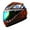Monster Shark Red, variant on Wow! Motorcycle Full Face Helmet Street Bike BMX MX Youth,Kids HKY-B15 Monster Shark Black