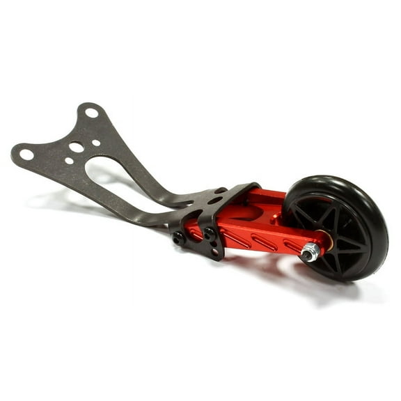 Integy RC Toy Model Hop-ups T8015RED Billet Machined Type III Wheelie Bar 1/10 Slash 2WD,Stampede 2WD,Rustler XL5 VXL