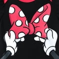 thumbnail image 4 of Disney Minnie Mouse Baby Girls Bodysuits Ruffled Sleeve Graphic Onesies Romper Gifts Black Pink Sizes 0/3M-18M, 4 of 6