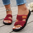 thumbnail image 7 of Willtoo Orthopedic Casual Sandals for Women Non Slip Slip on Arch Support Flat Wedge Sandals Wide Walking Shoes 2026 New Beach Foam Shoes, 7 of 7
