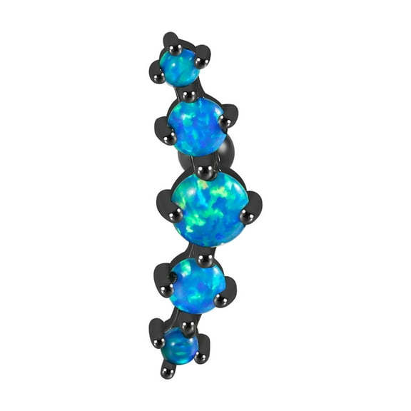 Aellinatey Arcs-Shaped Ear Cartilage Tragus Helix Labret Earring Piercing Stainless Steel
