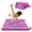 Pink/Purple, variant on Antsy Pants Tumbling Mat for Kids – Gymnastics Mat, Easy to Clean, Sturdy, Foldable Tumbling Mats, Padded, Lightweight, Portable, Gymnastics Equipment for Active Play