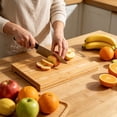 thumbnail image 2 of Kitchen Function Cutting Board for Chopping Slicing and Serving Handmade Board with and Feet Food Prep Station, 2 of 4