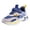Dark Blue, variant on Kids Basketball Shoes - Air Cushion Mid Top Breathable Mesh Sneakers for Toddler Boys Girls (Orange, 4.5-5 Years)