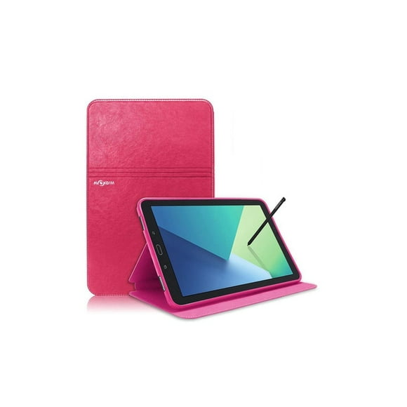 Mignova Case for Samsung Galaxy Tab A 10.1 with S Pen 2016, Multi-Angle Viewing Stand Cover Packet Auto Sleep/Wake for Galaxy Tab A with S Pen 10.1 inch (SM-P580/ SM-P585) (Pink)