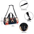 thumbnail image 5 of Bear Gym Bag for Sports and Yoga, 17.7" with Interior Zipper Pocket, Large Capacity - Carry on Bag of the Week, 5 of 6