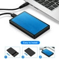 thumbnail image 2 of AOOOWER 2.5inch External Case SATA3.0 2.0 to USB Adapter Hard Drive Enclosure for SSD, 2 of 10