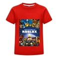 thumbnail image 1 of T-shirt Graphique à Manches Courtes pour Jeunes Garçons Filles Enfants, 1 of 4