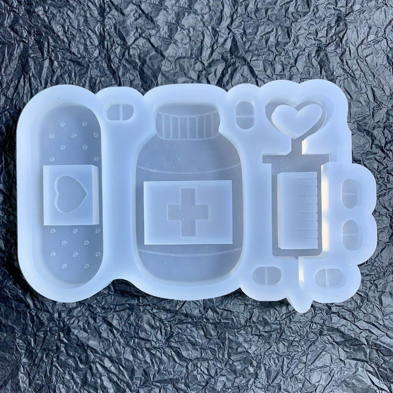 JNANEEI Resin Casting Shaker Mold,Epoxy Quicksand Silicone Molds
