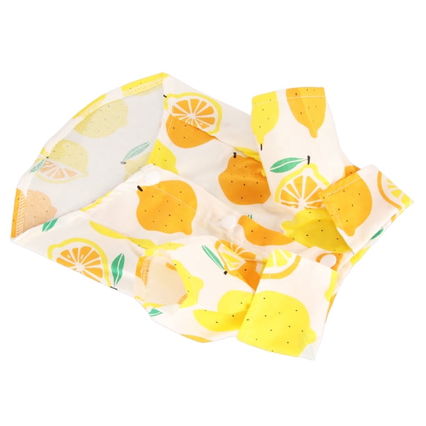 Camiseta de Verano para Mascotas Camisas de Verano para Perros Ropa para Perros con Estampado de Limón Camisas para Perros Hawaianas Frescas y Transpirables para Cachorros ANGGREK Otros