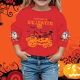 thumbnail image 2 of NordicNest Girls Casual Halloween Print Pullover Hoodie Soft Comfortable Kids Sweatshirt Stylish Cute Fall Outfit For Toddler And Youth Baby Boy Jackets 12-18 Months, 2 of 4