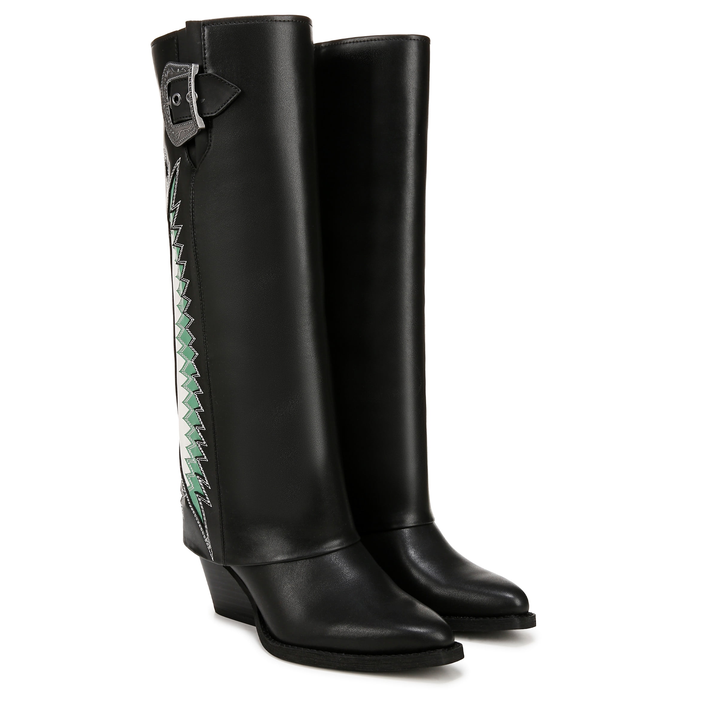 Zodiac Womens Rowena-Wings Zip Tall Western Boots