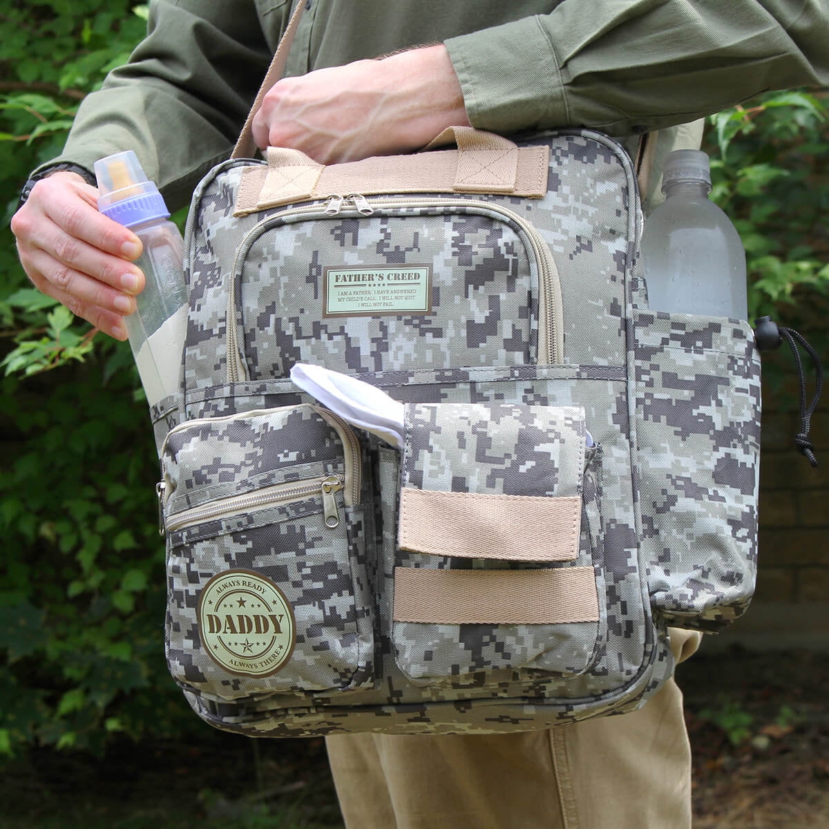 military diaper backpack