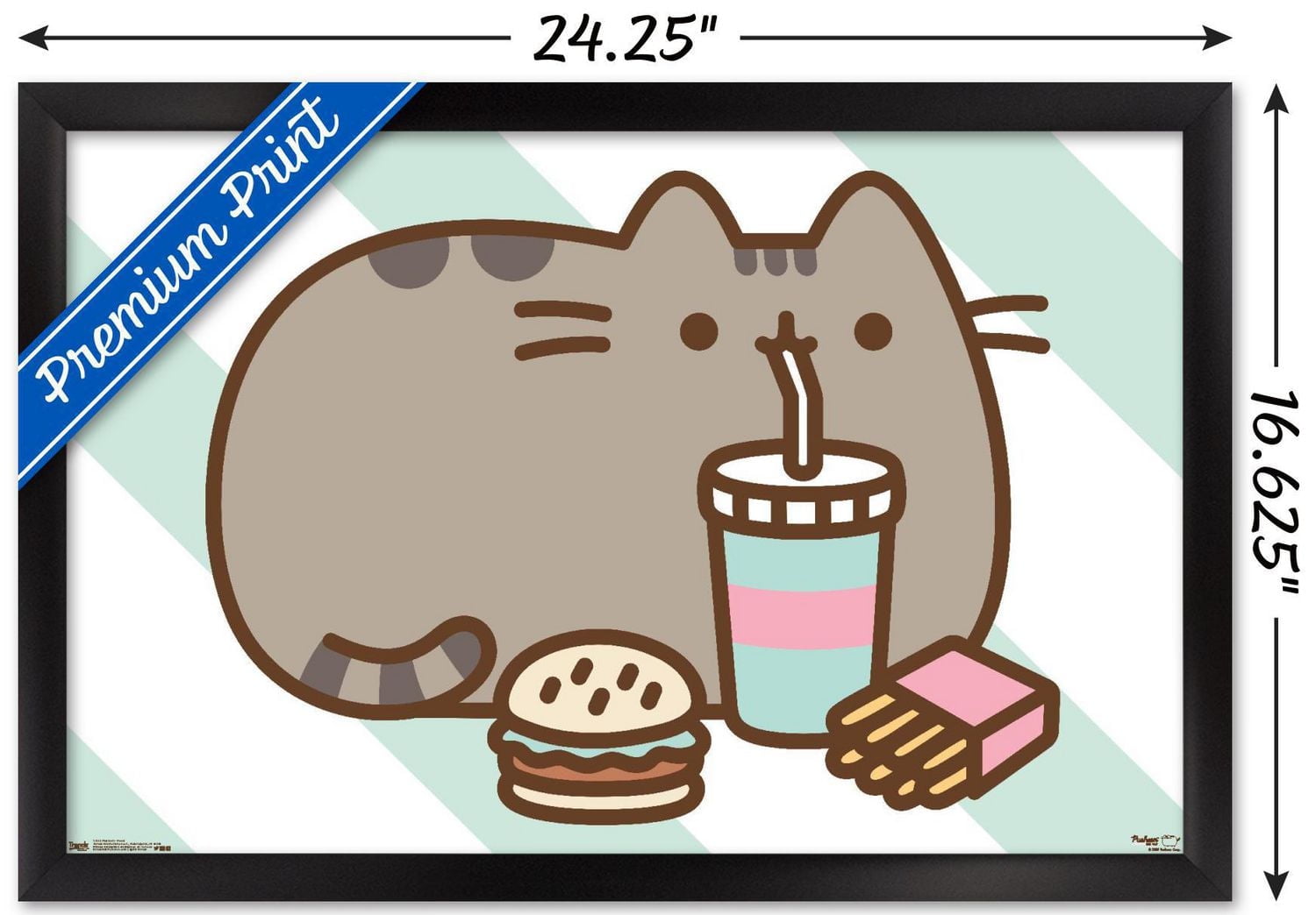 Pusheen - Food Wall Poster
