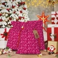 thumbnail image 6 of Naloa Breast Cancer Awareness6 Drawstring Christmas Bags, 3D Xmas Gift Bags, Christmas Wrapping Bags, Xmas Goodie Bags, Treat Pouch Bags, Party Favor Bags-Medium, 6 of 9