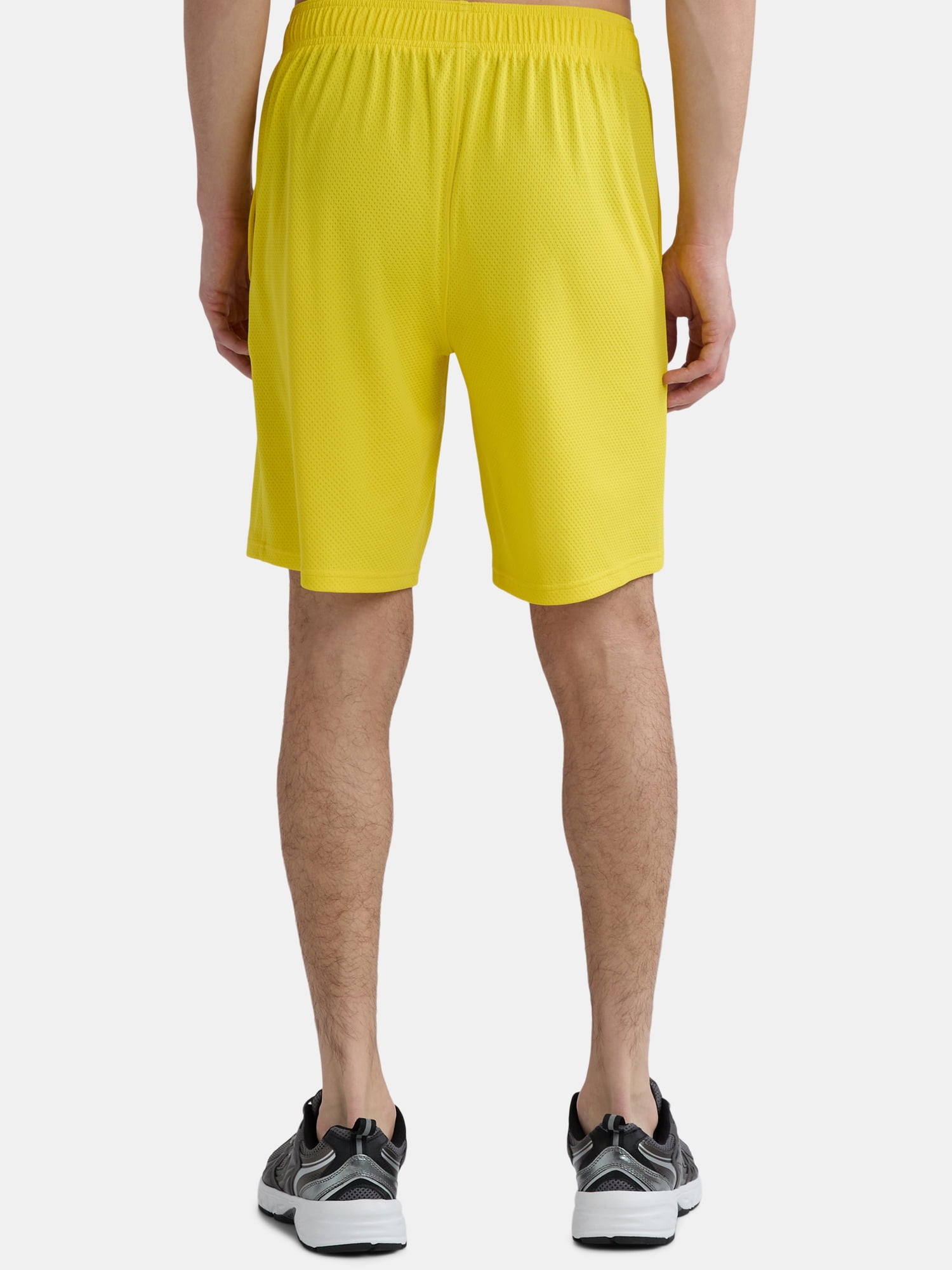 Athletic Works Men's and Big Men's Active Mesh Shorts, 9" Inseam, Sizes XS-5XL