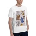 thumbnail image 2 of Bingfone Antique Vintage Teapot Coffee Grinder Men'S Loose Fit Short-Sleeve Pocket T-Shirt, 2 of 7