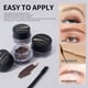 thumbnail image 1 of Pisexur Belleza Maquillaje Gel para cejas con color: resistente al agua y al sudor, de larga duración, máscara para cejas, gel semipermanente para cejas, volumen y realce.para mujeres y hombres, 1 of 9