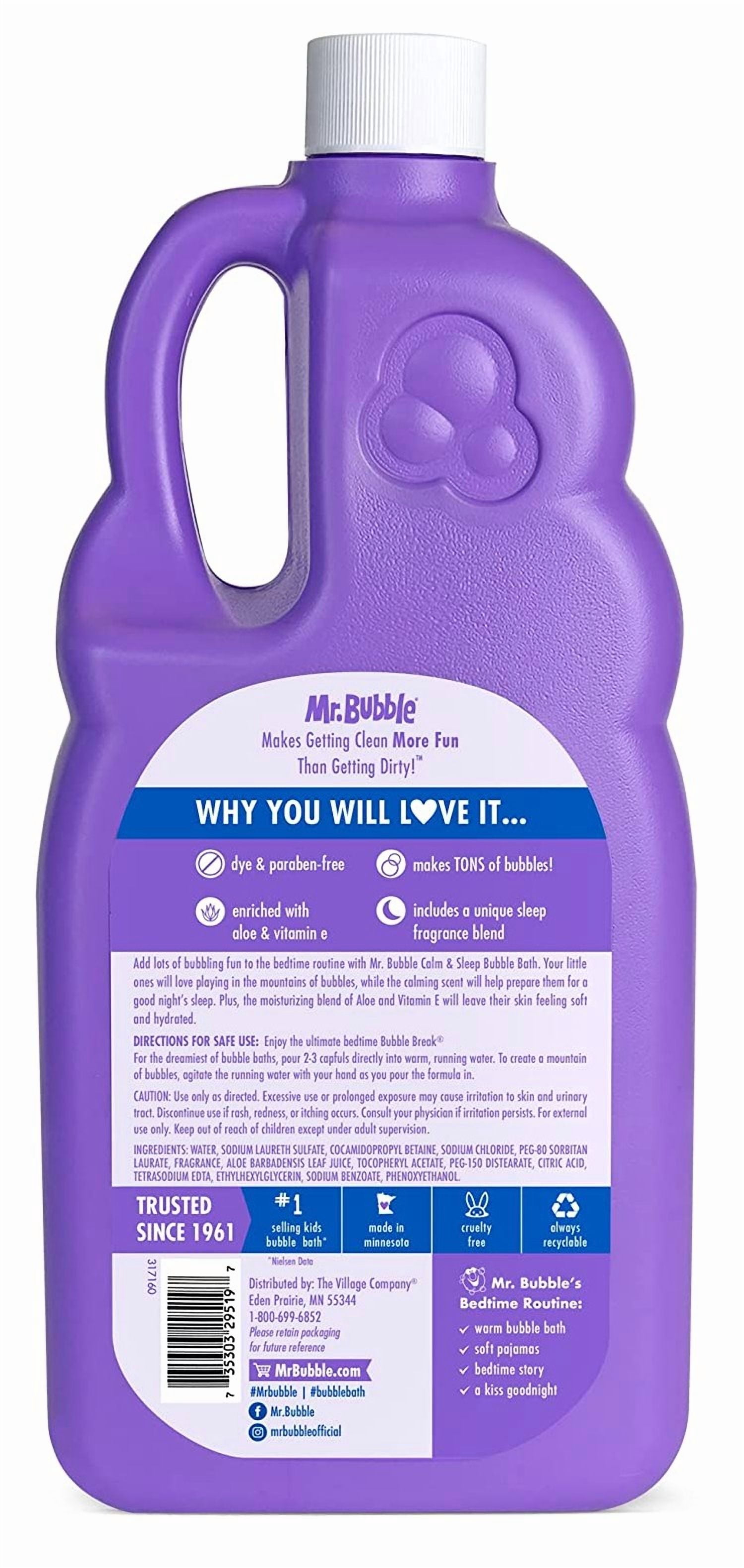 Mr Bubble Bath Calm & Sleep 36oz (Pack of 3)