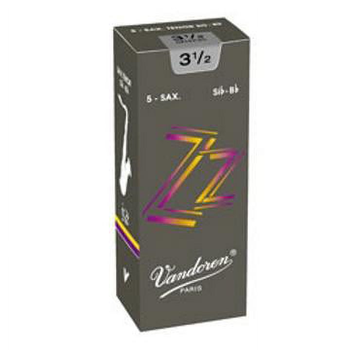 Vandoren Bari Sax ZZ Reeds Strength #2.5; Box of 5