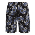 thumbnail image 6 of Kdxio Sunflowers Pattern Mens Casual Shorts - Drawstring Summer Beach Sports Shorts for Men, 6 of 9