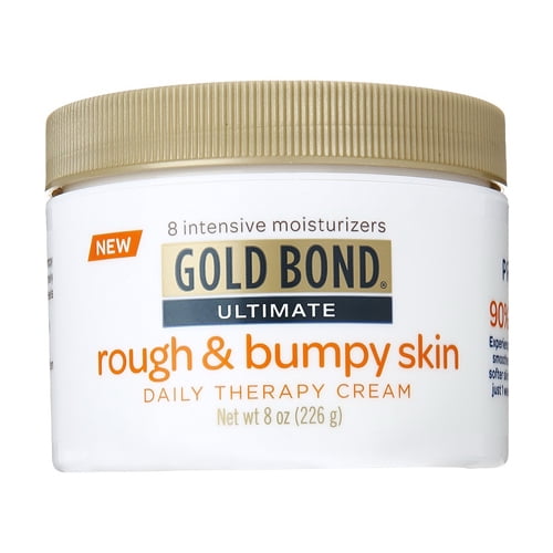 Gold Bond Rough And Bumpy Keratosis Pilaris Gold Bond Ultimate Rough And Bumpy Skin Cream - 8 Oz - Walmart.com