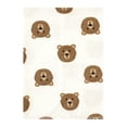 thumbnail image 3 of Hudson Baby Cotton Flannel Burp Cloths Bundle, Brown Bear, One Size, 3 of 8