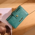 thumbnail image 5 of Montana West Women's Wallets RFID Embossed Floral Trifold Wallet, Turquoise, 5 of 6