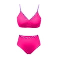 thumbnail image 3 of Women's Two Piece Swimsuit Bikini Womens Bathing Suits Bikini Long Tops Skirt Suit 4x Women's Board Shorts for Swimming Women Swim Top Sexy Swimsuits for Women 3 Piece Bathing Suits with Shorts Womens, 3 of 4
