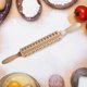 thumbnail image 4 of Pin de Rodadura en Relieve de Grabado en Relieve Rolling Pin Roller Stick Christmas de Rolling Pines de Navidad para Hornear Accesorios JM01678 mayimx Pin de rodadura en relieve, 4 of 9