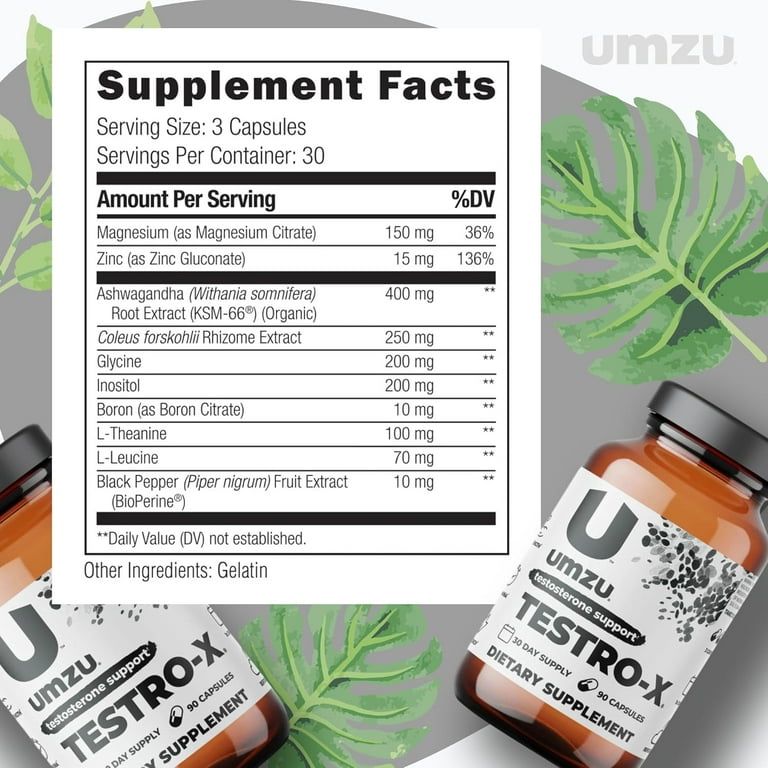 UMZU Testro-X: Testosterone Support