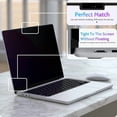 thumbnail image 6 of ouhos Magnetic Privacy Screen for Macbook Air 13.6/13 Inch (2022-2026, M2, M3, M4, M5), Removable Matte Anti Glare Blue Light Protector Private Security Filter for 13.6" Mac Laptop Computer, 6 of 7