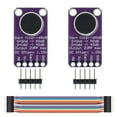 thumbnail image 1 of DAOKI 2PCS Microphone Board MAX9814 AGC Microphone Module Auto Gain Control for Arduino with Jump Wire, 1 of 5