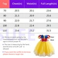 thumbnail image 7 of 6M-3T Baby Girls Princess Dress with Headband Lace Halloween Birthday Dress Up, 7 of 7