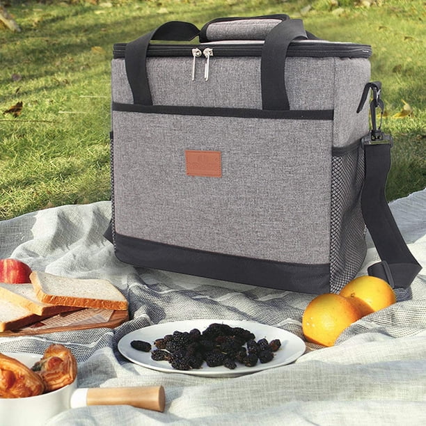 Bolsa nevera 40/24 latas con laterales blandos para deporte, camping, viaje