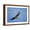 Brown Frame, variant on Art.com Bald Eagle in Flight Photographic Print, 36" x 24"